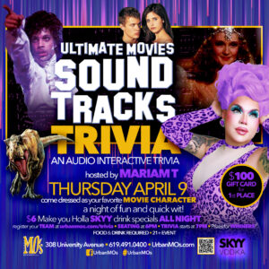 Ultimate Movie Soundtracks Trivia with Mariam T!
