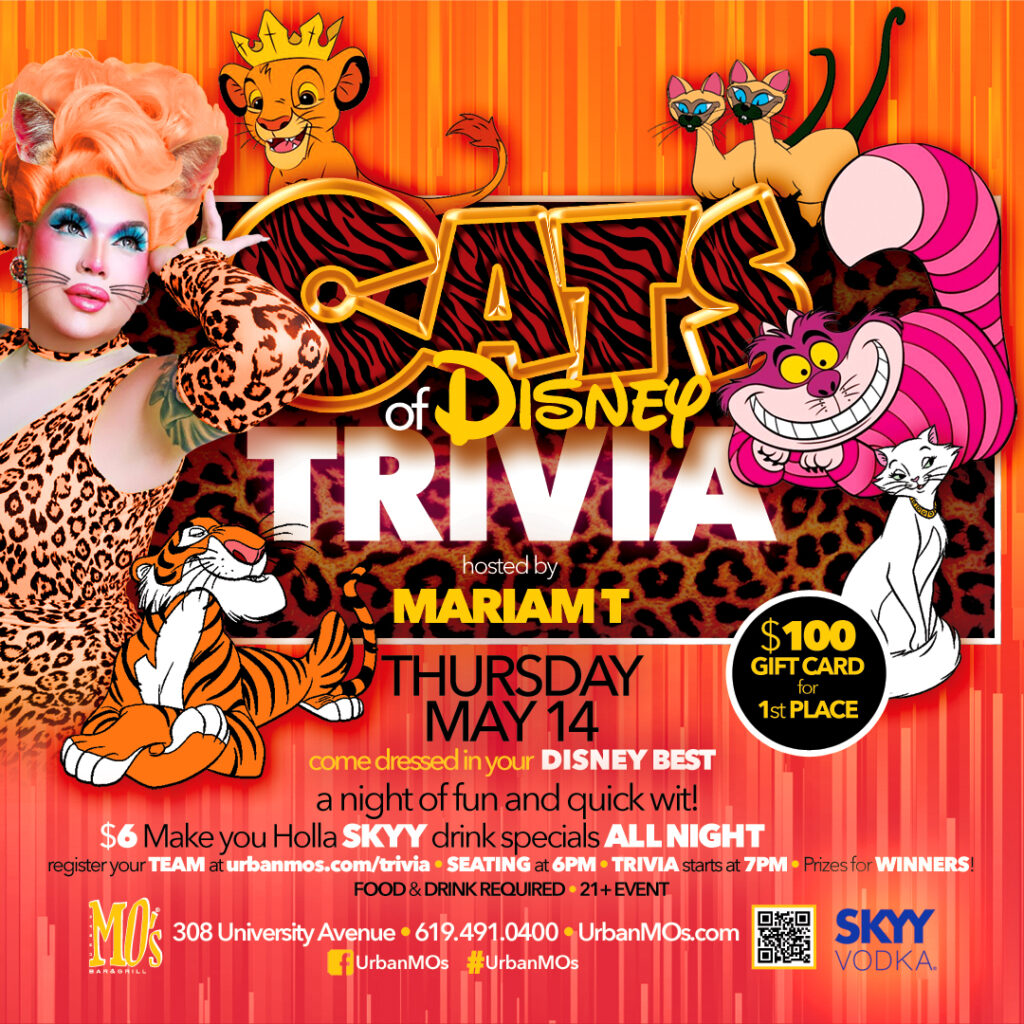 Cats of Disney Trivia with Mariam T!
