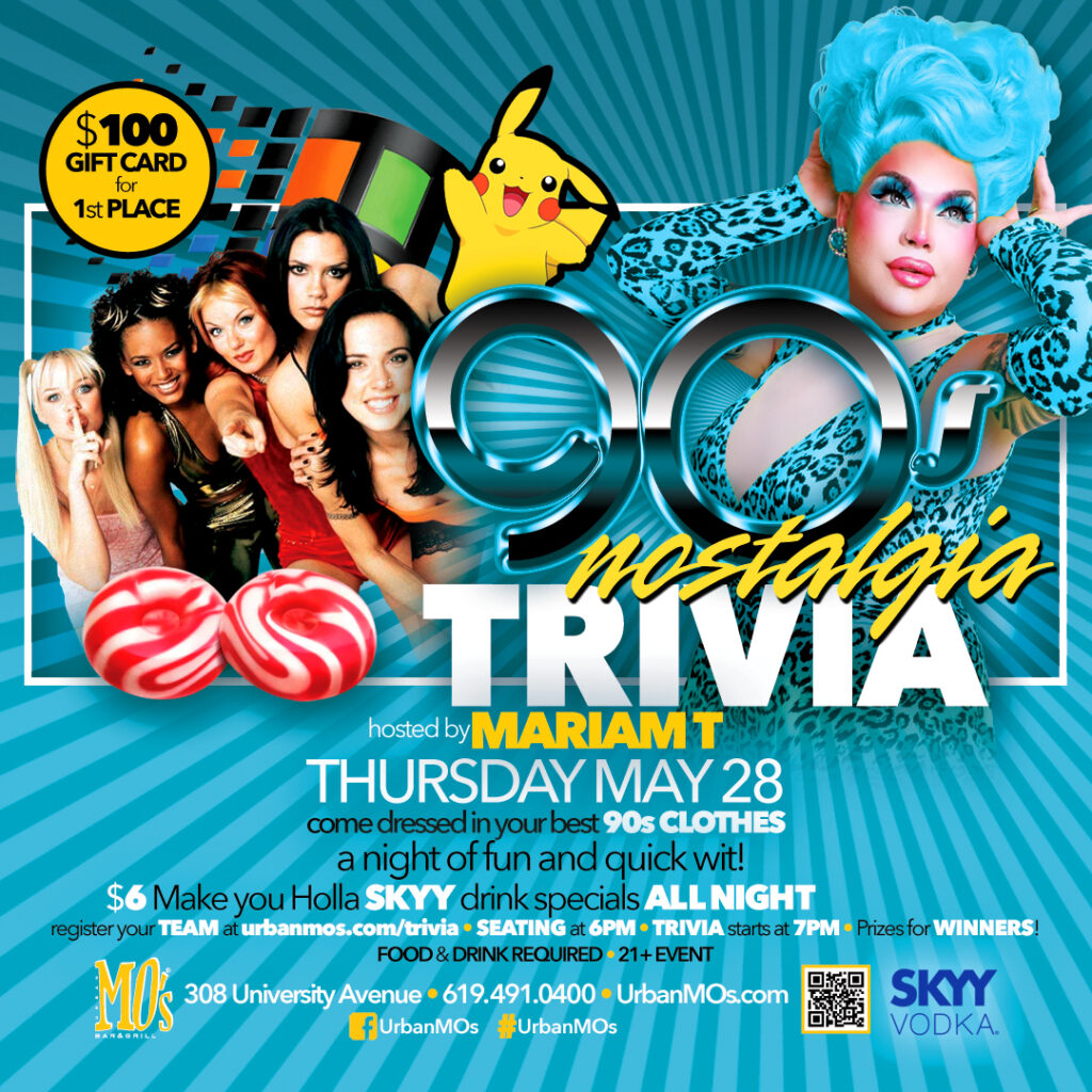 90's Nostalgia Trivia with Mariam T!