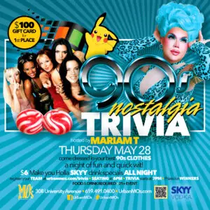 90's Nostalgia Trivia with Mariam T!