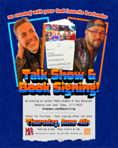 Pablo Diablo & Tony Bejarano - Talk Show & Book Signing!