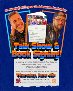 Pablo Diablo & Tony Bejarano - Talk Show & Book Signing!