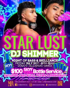 STAR LUST with DJ Shimmer