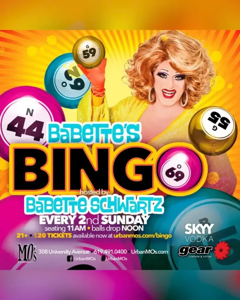 Babette's Bingo: Pride