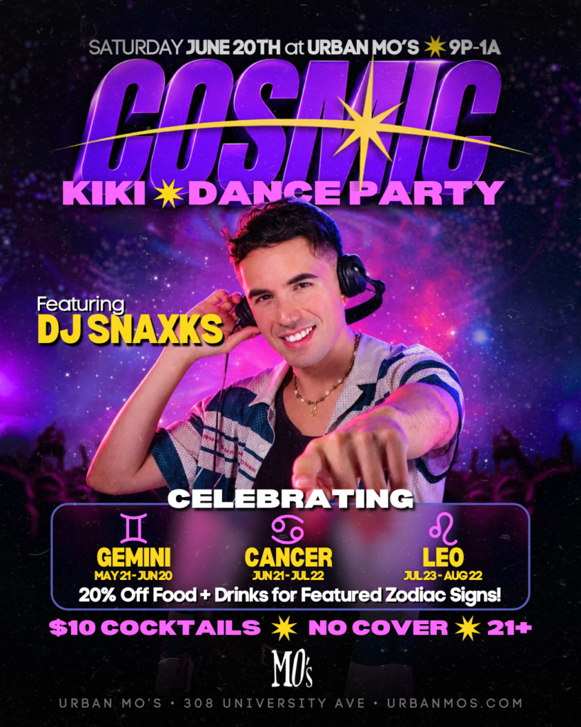 Cosmic Kiki w/ DJ SNAXKS