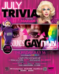 "Sounds Gay I'm In!" Trivia with Mariam T!