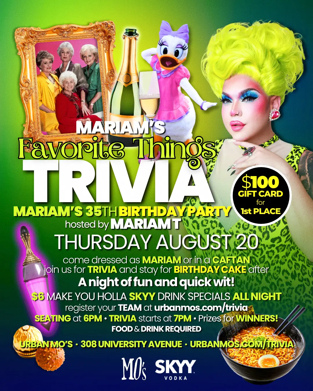 Mariam's Favorite Things Trivia: Mariam's Birthday
