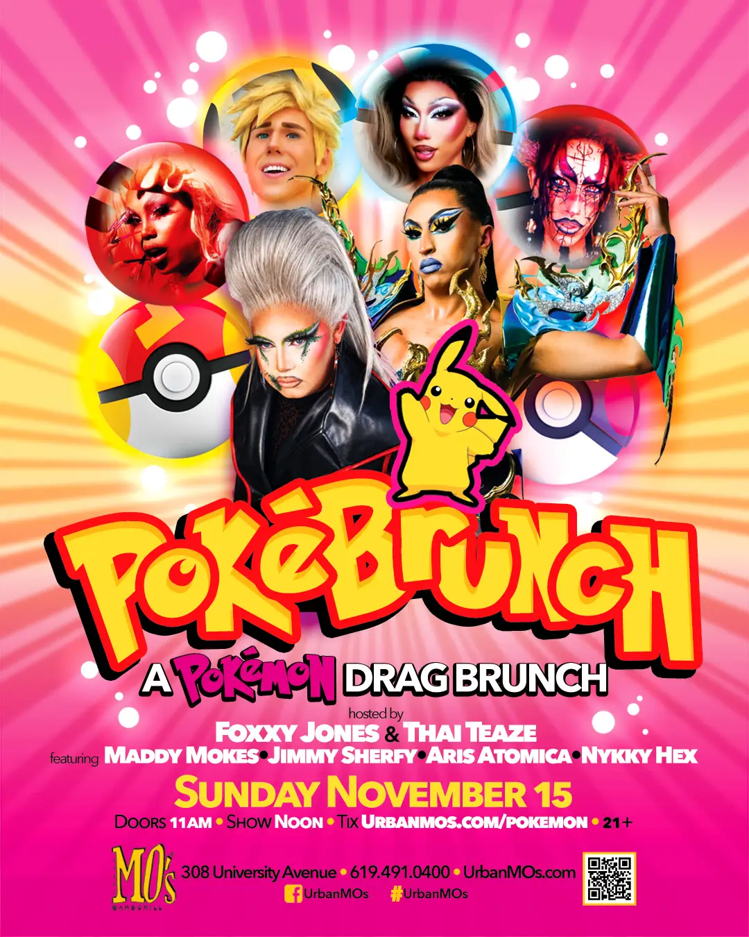 Pokémon Drag Brunch