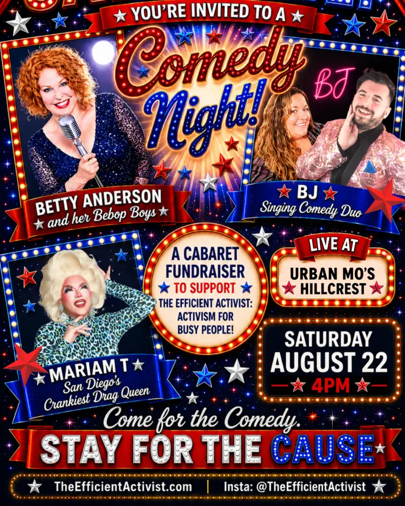 The Efficient Activist Comedy Fundraiser