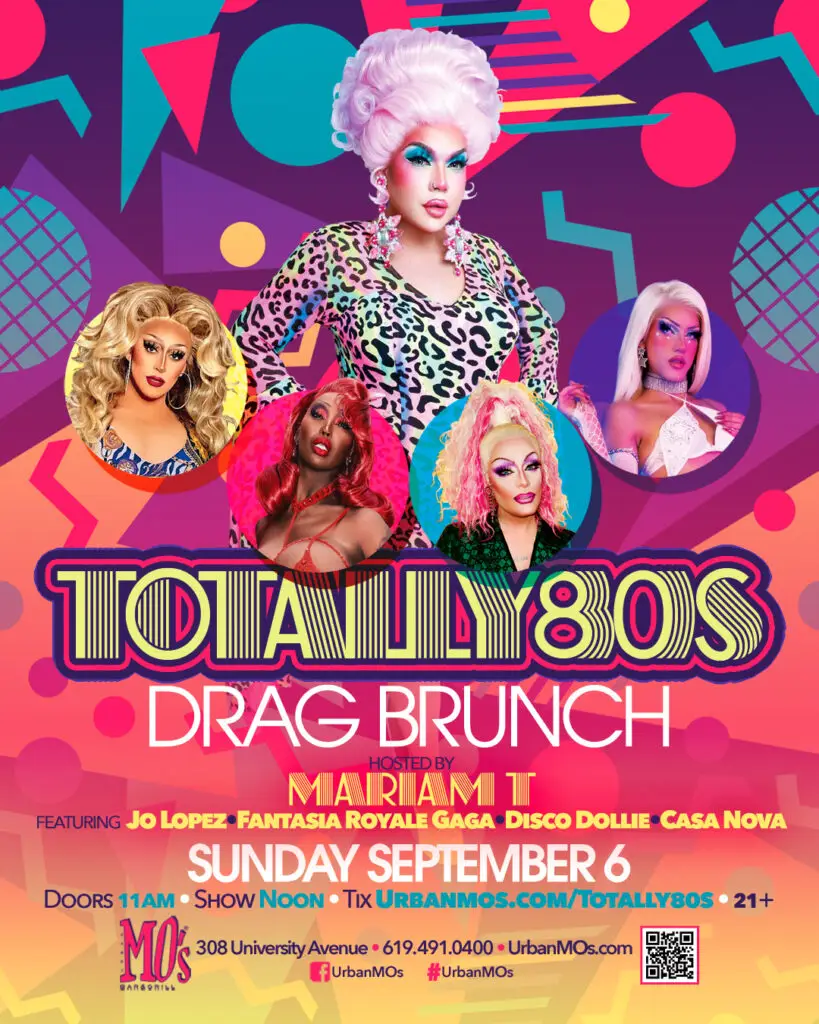 Totally 80's Drag Brunch