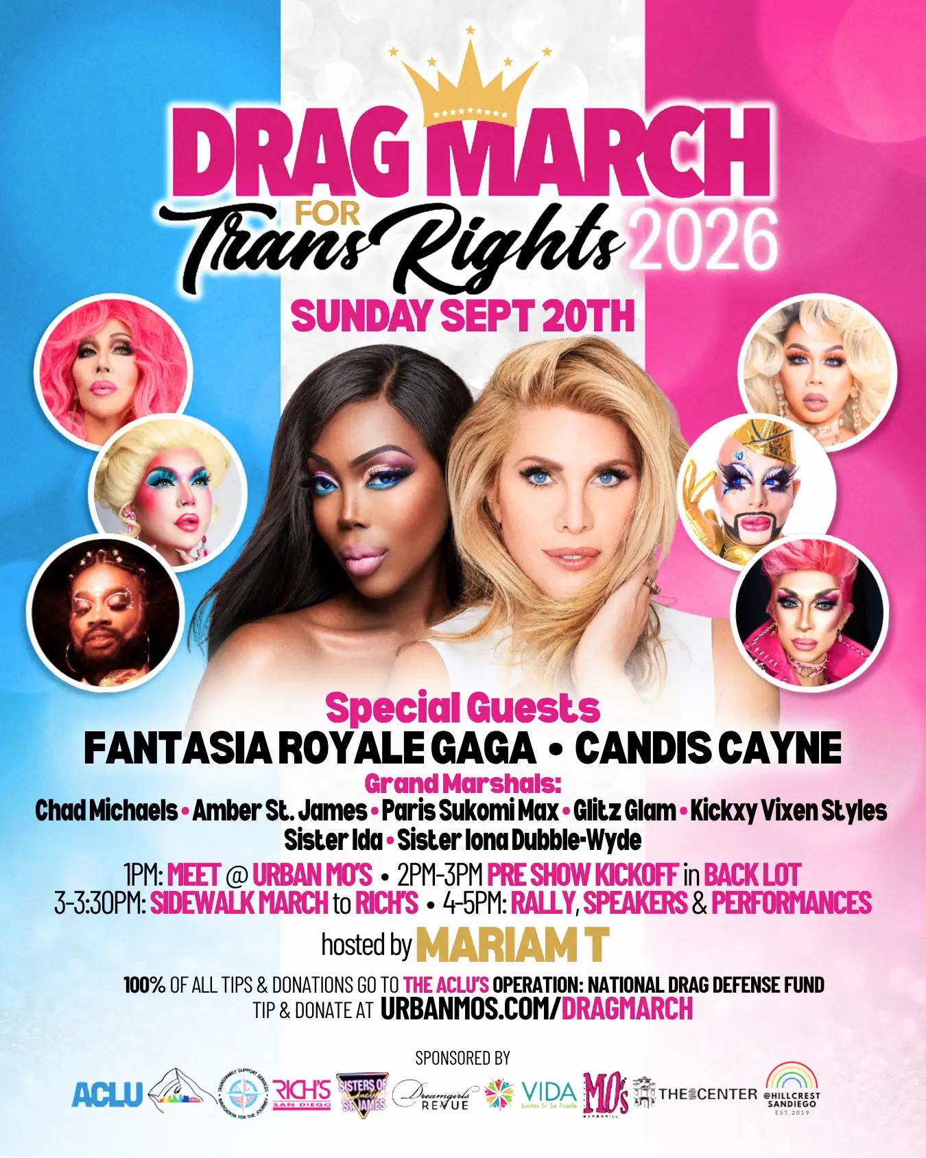 Drag March for Trans Rights 2026