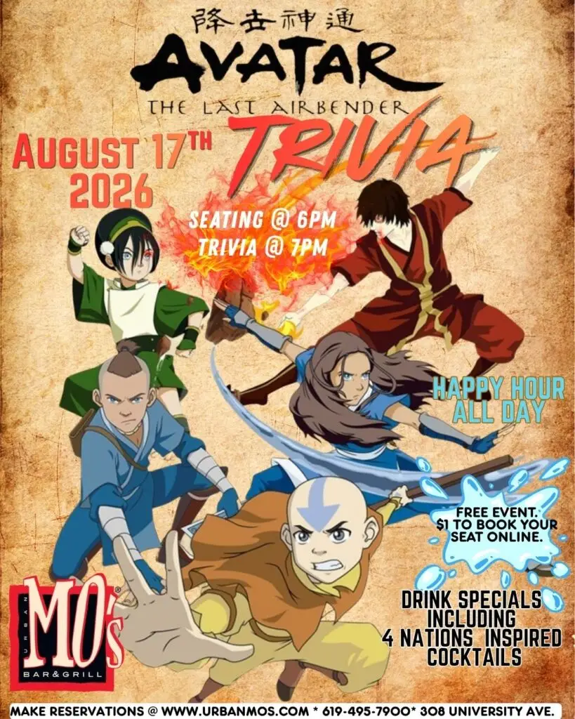 Gayme Night TRIVIA: Avatar The Last Airbender
