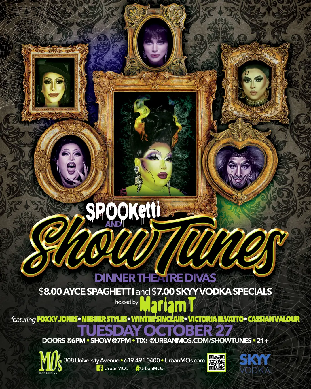 SPOOKetti & ShowTunes: Dinner Theater Divas