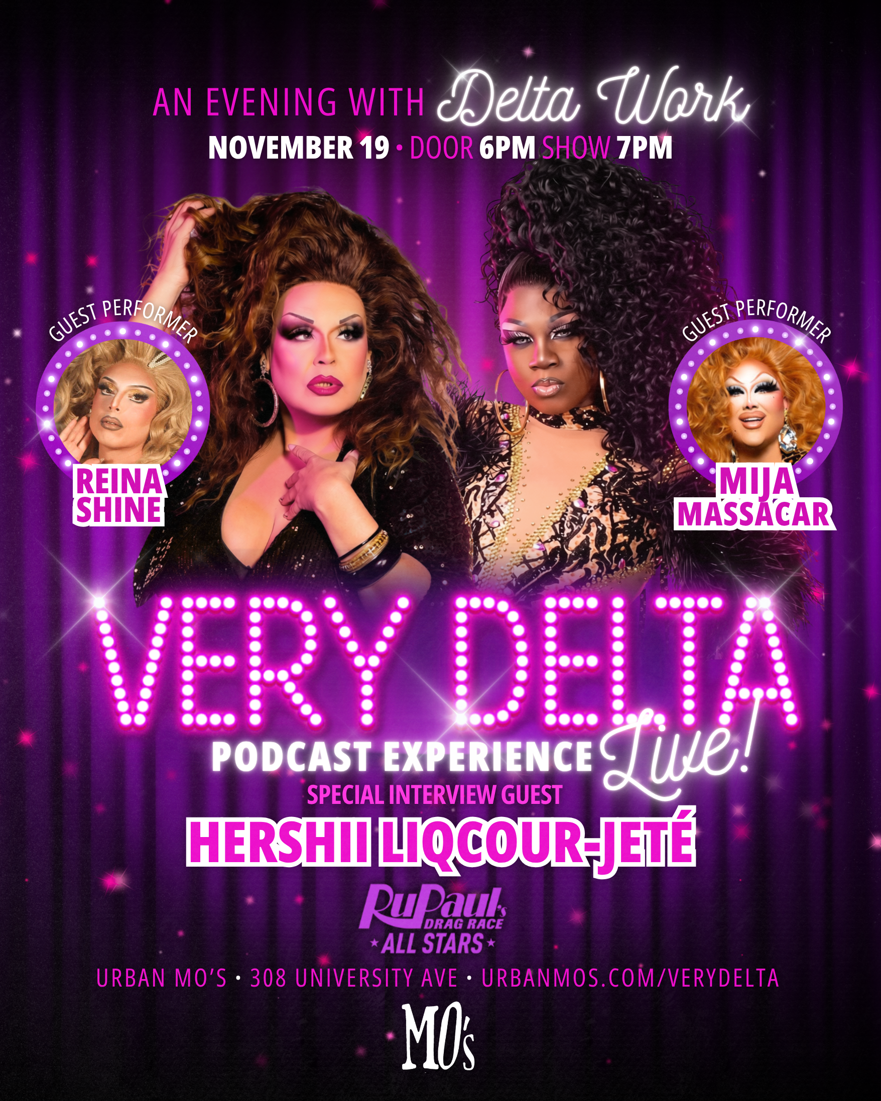 VERY DELTA: Podcast Experience Live!