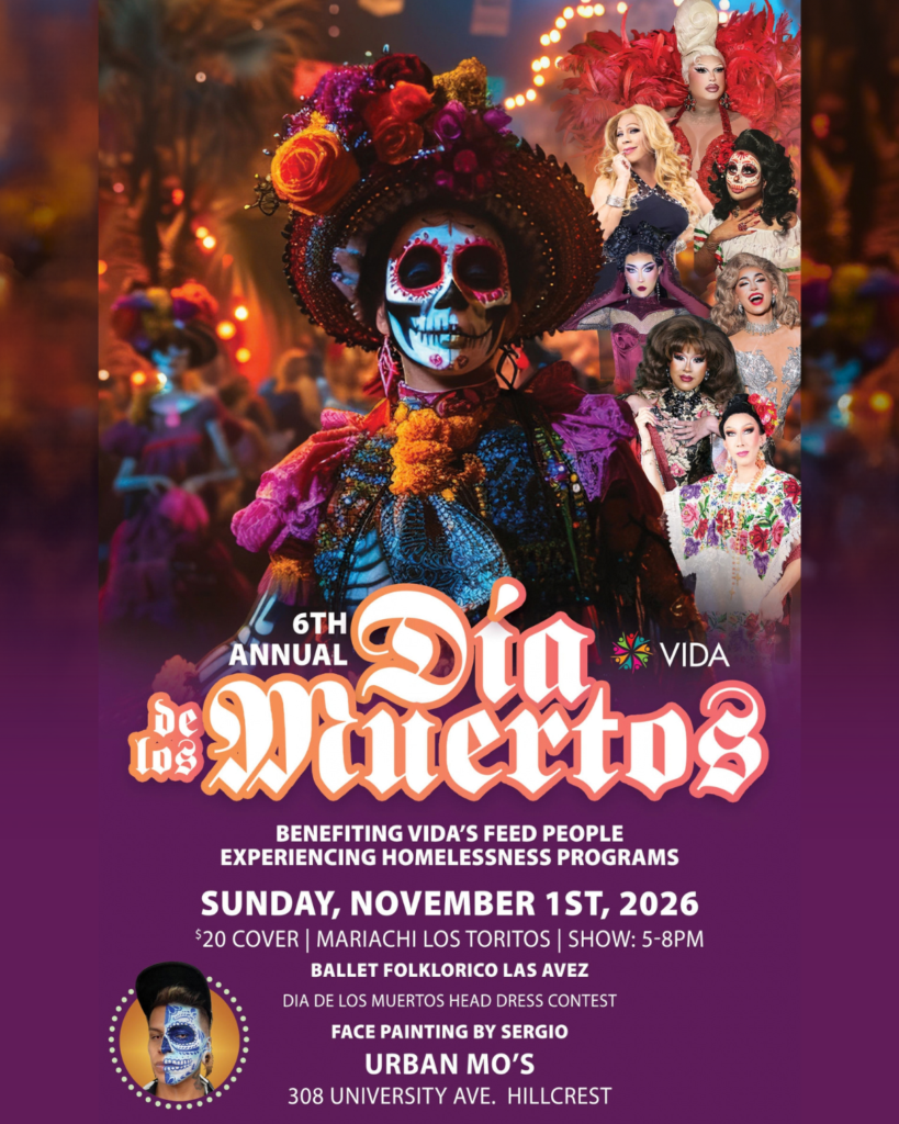 VIDA: Dia De Los Muertos: Drag Benefit